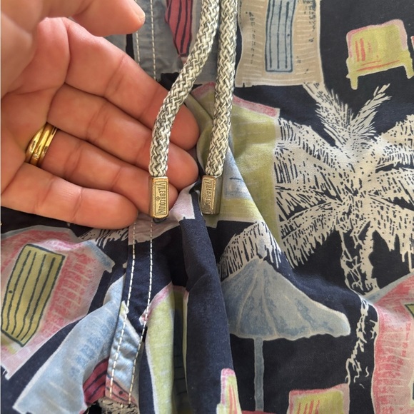 VILEBREQUIN Moorea BEACH CABANA PRINT BOARD Shorts XXL 2XL - Picture 4 of 4